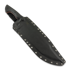 Work Tuff Gear Puzon Predator Hunter A6MAX veitsi, satin, black G10 with red liner