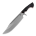 Coltello Work Tuff Gear Puzon Wilderness Bowie, Black/Red Liner G10