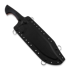 Нож Work Tuff Gear Puzon Wilderness Bowie, Black/Red Liner G10