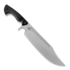 Work Tuff Gear Puzon Wilderness Bowie veitsi, ghost finish