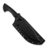 Work Tuff Gear PWB-7 SK85 Gen2 puukko, Two Tone Satin Black G10
