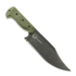 Work Tuff Gear Ranger K329 darkwashed ナイフ, od green handle with brown liner