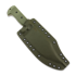 Coltello Work Tuff Gear Ranger K329 darkwashed, od green handle with brown liner