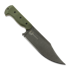 Work Tuff Gear Ranger K329 rugged darkwashed peilis, od green handle with brown liner