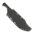 Work Tuff Gear V44X Gen 3 SK85 knife, hand rub APO, black G10
