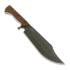 Work Tuff Gear V44X Gen 3 SK85 刀, hand rub APO, brown canvas micarta, odg kydex