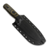 Work Tuff Gear Voyageur peilis, satin, tiger camo handle