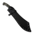 Work Tuff Gear Warhammer peilis, Blackwashed/Jungle Camo G10