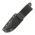 Za Pas BE2 ナイフ, Black G-10, Satin