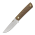 Za Pas EC95 Messer, Brown Micarta, Satin