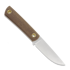 Za Pas EC95 Messer, Brown Micarta, Satin