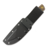 Za Pas EC95 veitsi, Brown Micarta, Satin