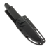 Za Pas Handie veitsi, Black G-10, Stonewash