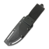 Za Pas Handie Messer, Black G-10, Stonewash