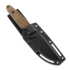 Za Pas Handie veitsi, Brown Micarta, Stonewash