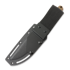 Coltello Za Pas Handie, Brown Micarta, Stonewash