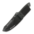 Za Pas M12M veitsi, Black G-10, Black Coating