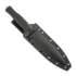 Za Pas RH2 Dagger mes, Black G-10, Satin