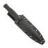Za Pas RH2 Dagger peilis, Black G-10, Satin