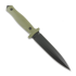 Za Pas RH2 Dagger veitsi, OD Green G-10, Black Coating