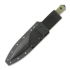 Za Pas RH2 Dagger veitsi, OD Green G-10, Black Coating
