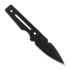 ZU Bladeworx Ultralight Dagger Cerakote dolk, musta