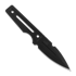 ZU Bladeworx Ultralight Dagger Cerakote dolk, musta
