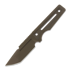 ZU Bladeworx Ultralight Tanto Ceracote kniv, bronze