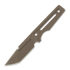 Coltello ZU Bladeworx Ultralight Tanto Ceracote, fde