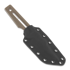 ZU Bladeworx Ultralight Tanto Ceracote knife, fde