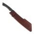 ZU Bladeworx Warmonger Ceracote knife, black
