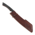 ZU Bladeworx Warmonger Ceracote knife, bronze