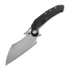 Zyac Knives KUUK sulankstomas peilis, Aluminium, juoda