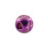 Zyac Knives Square Cross Pattern Lanyard Bead, пурпуро́вий