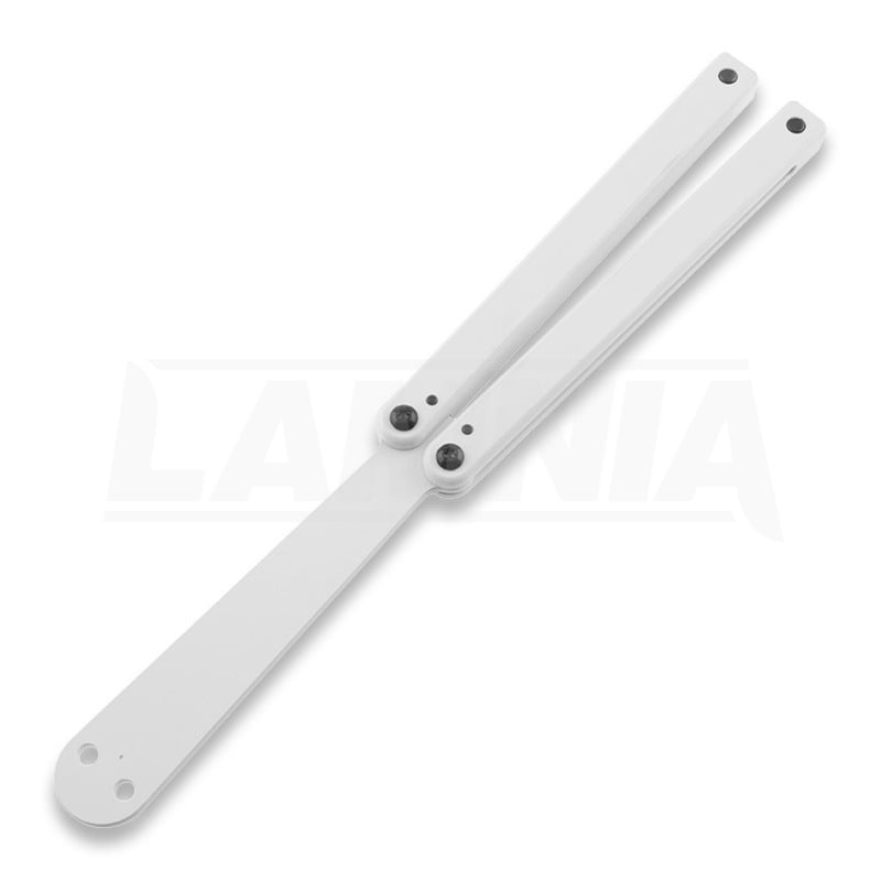 Squid Industries Squiddy balisong trainer, white | Lamnia