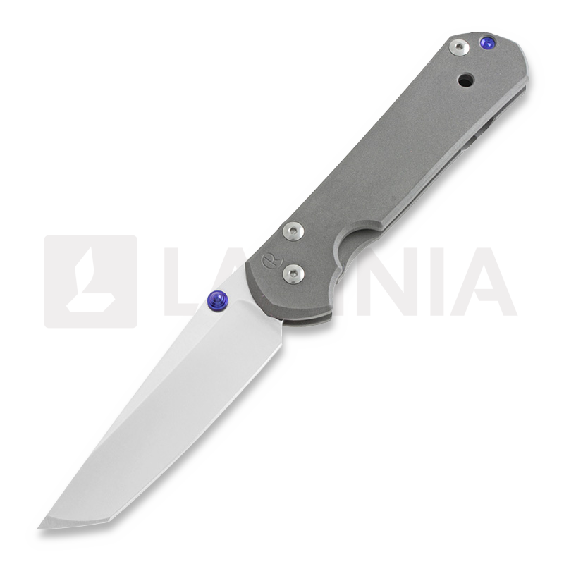 Chris Reeve Sebenza 21 folding knife, large, tanto L21-1010 | Lamnia