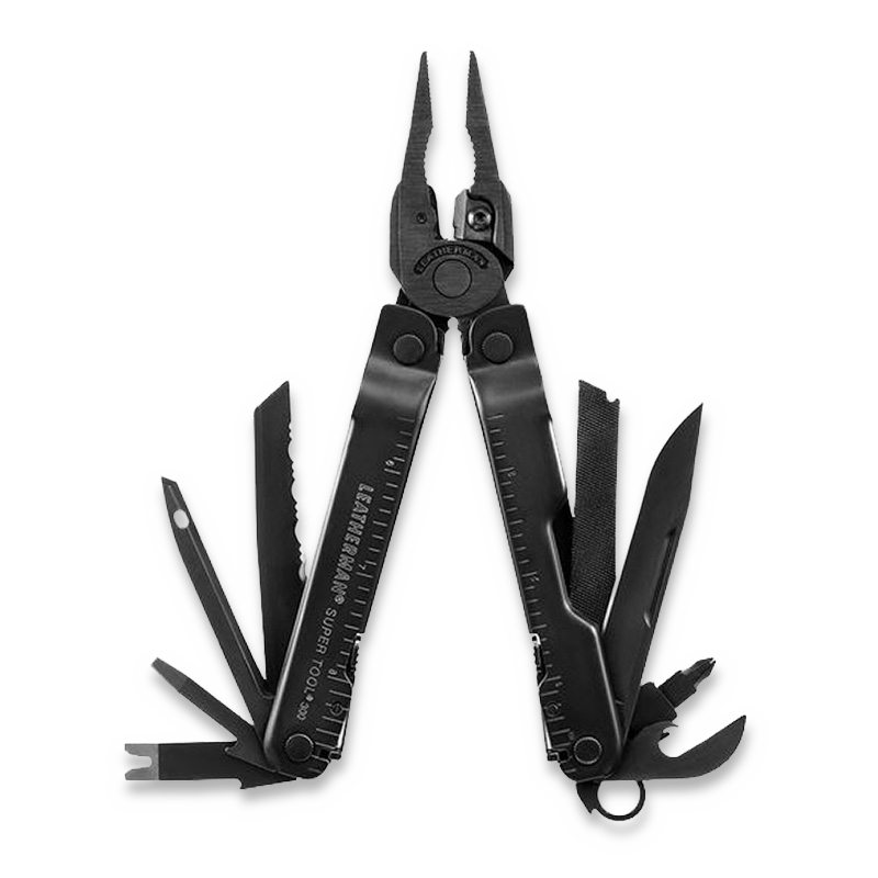 §§LEATHERMAN マルチツール 程度B SUPER TOOL Leatherman Super Tool 300M マルチツール, 黒 | Lamnia