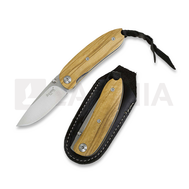 Lionsteel Mini Opera folding knife, Olive 8210UL | Lamnia