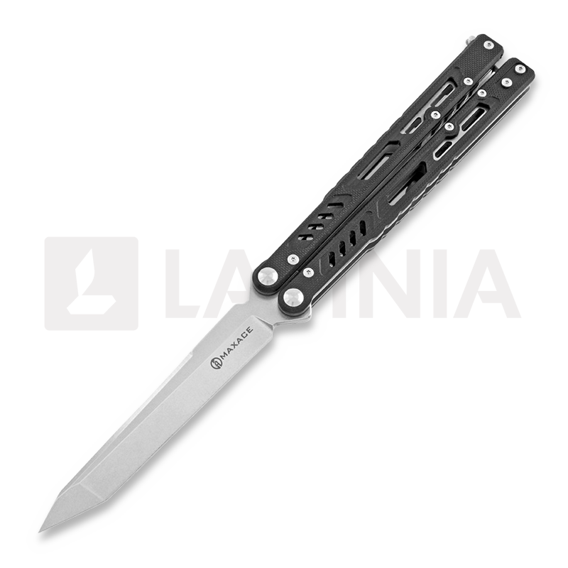 Maxace Banshee Tanto Balisong バタフライナイフ | Lamnia