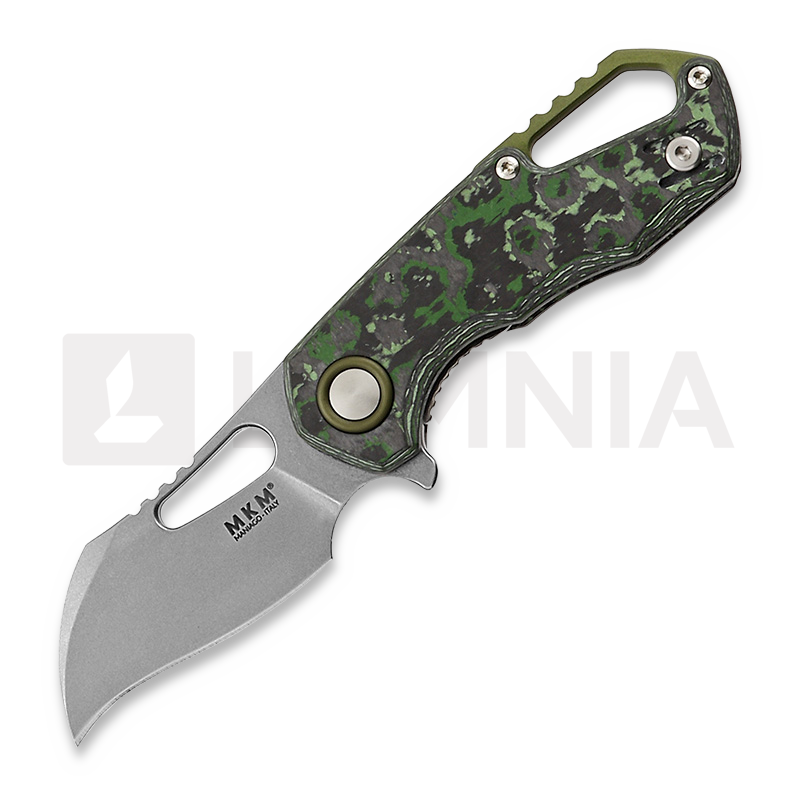 MKM Knives Isonzo Hawkbill SW folding knife, Jungle Wear CF MKFX03