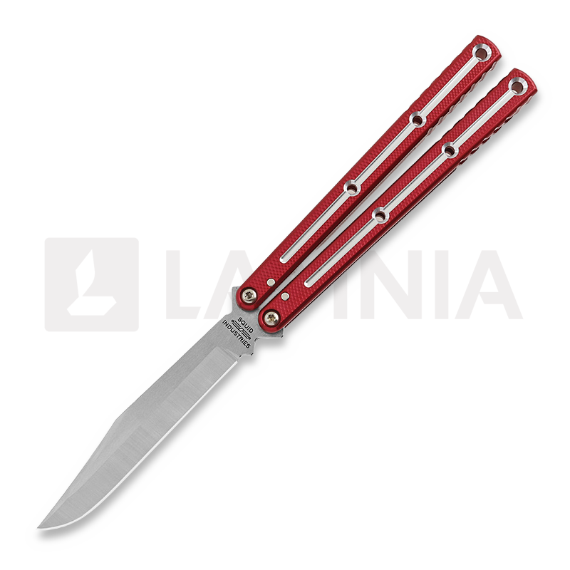 Squid Industries Krake Raken Bowie Dual-Tone Red V3 butterfly