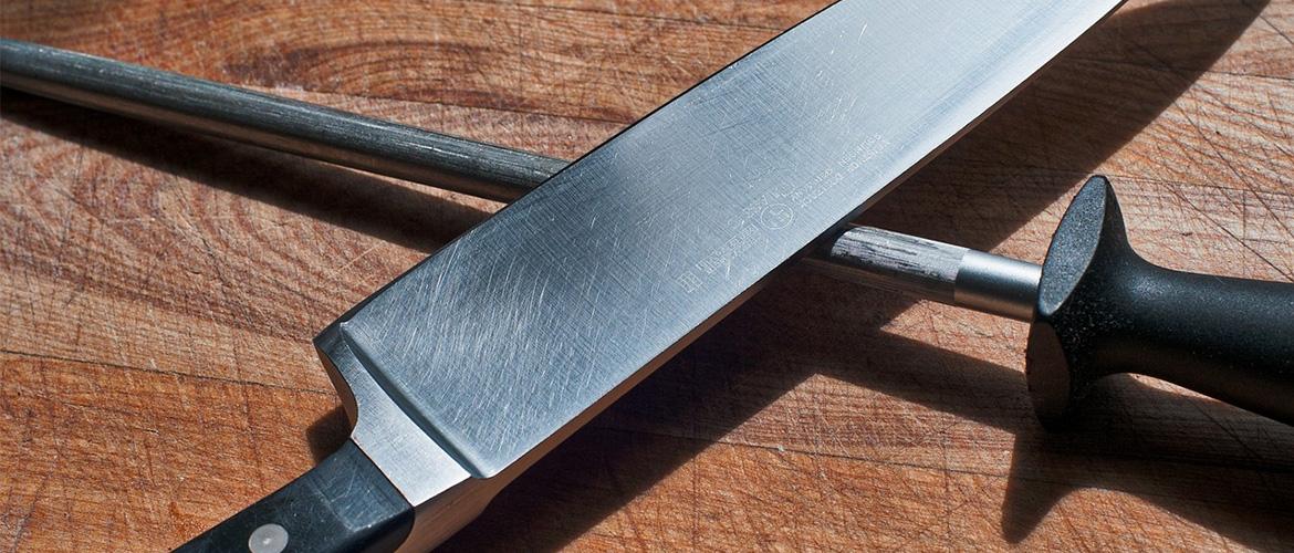 S&aring; slipar du en kniv